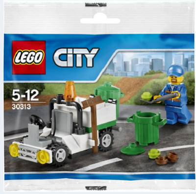 The 30313 LEGO CITY garbage truck is part of the list of all LEGO garbage and recycling truck sets ever released.