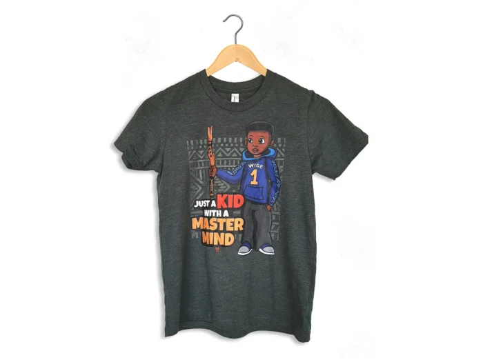 Just a Kid with a Mastermind T-Shirt