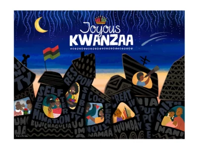 Children's Kwanzaa Artwork Full Of Vibe And Culture