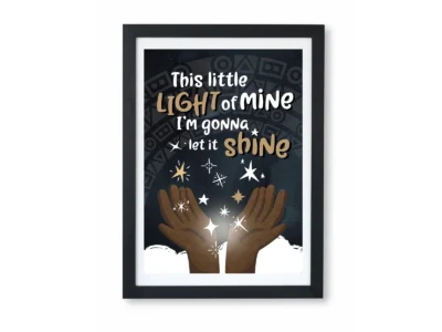"This Little Light" Digital Artwork, Instant Download